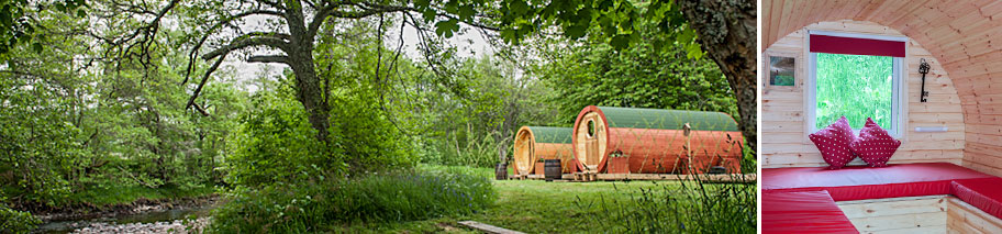 Glamping houses near Loch Ness